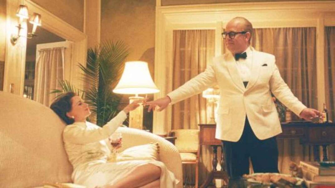 la-vida-agridulce-de-los-ricos,-revelada-por-truman-capote,-es-el-eje-de-la-segunda-temporada-de-feud